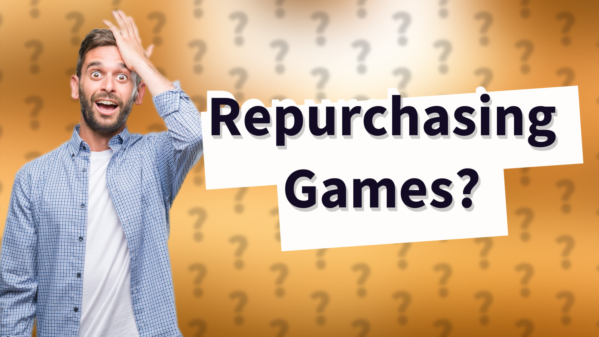 Repurchasing Games?
