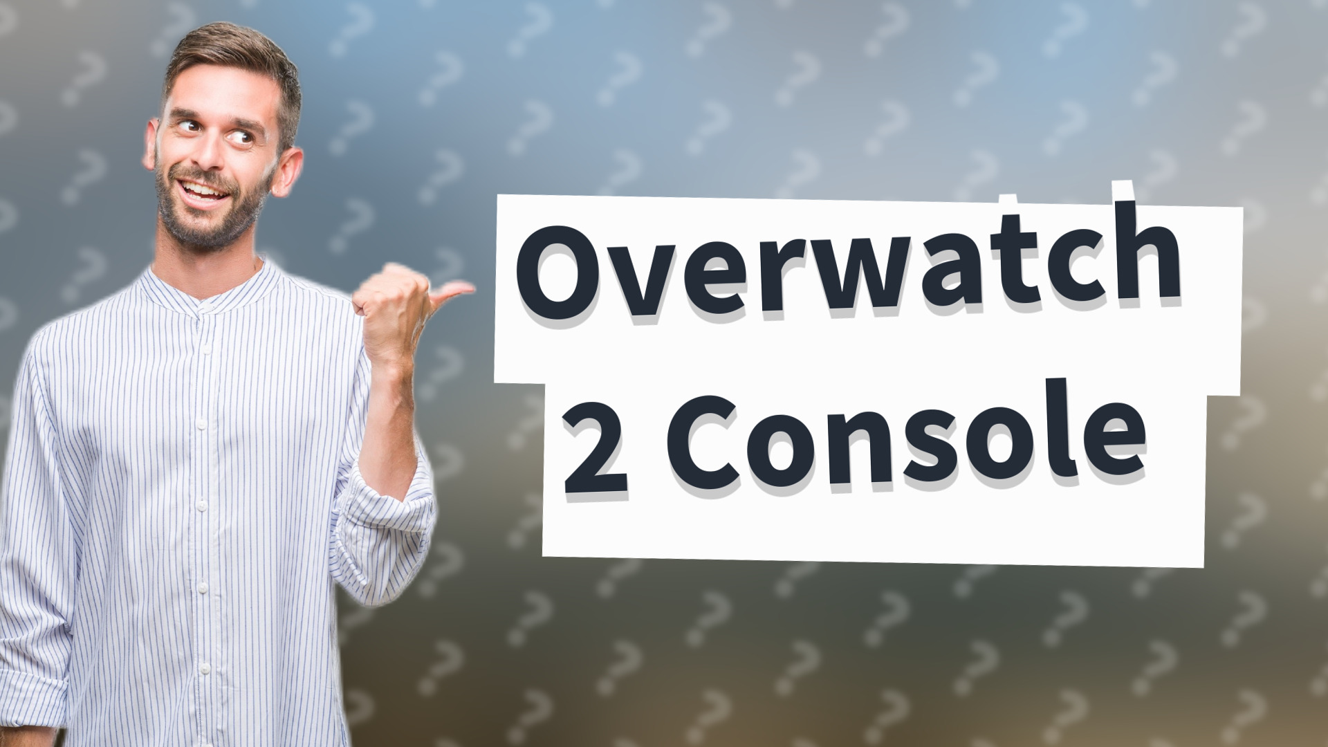 Overwatch 2 Console