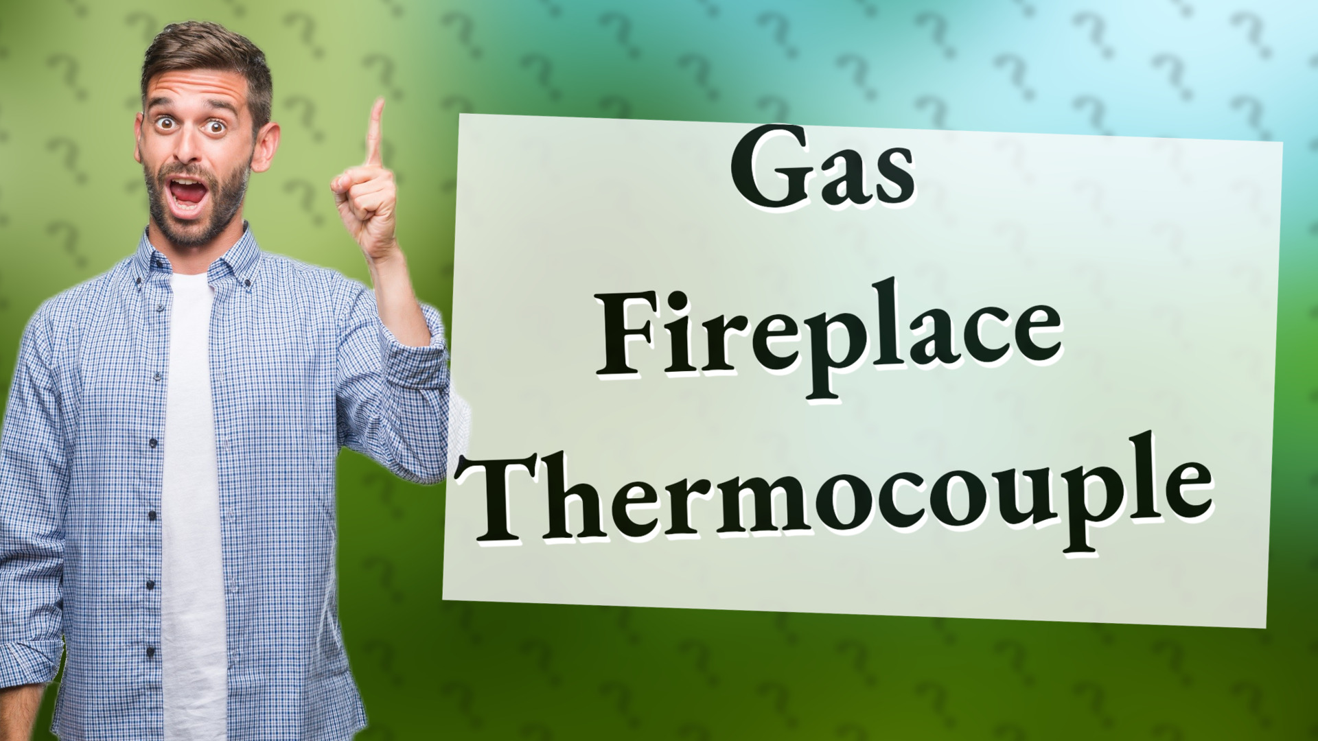 Gas Fireplace Thermocouple