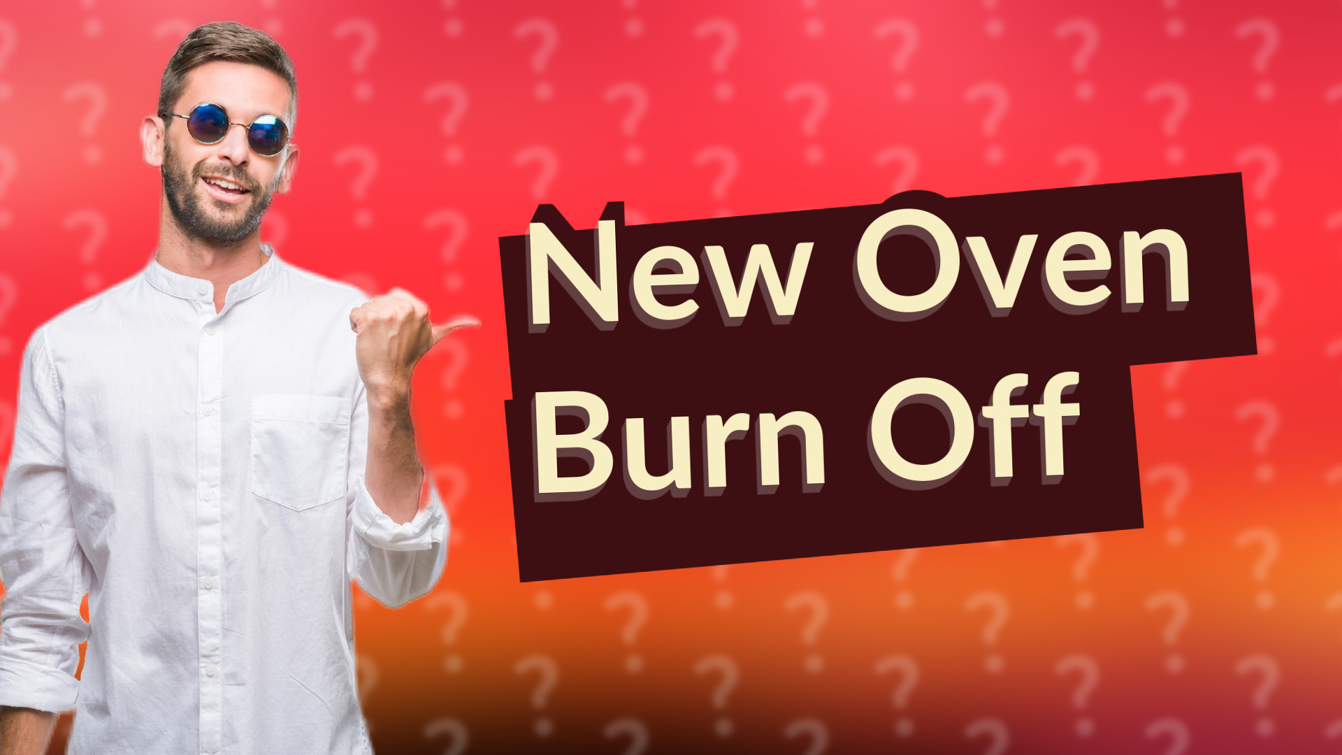 New Oven Burn Off