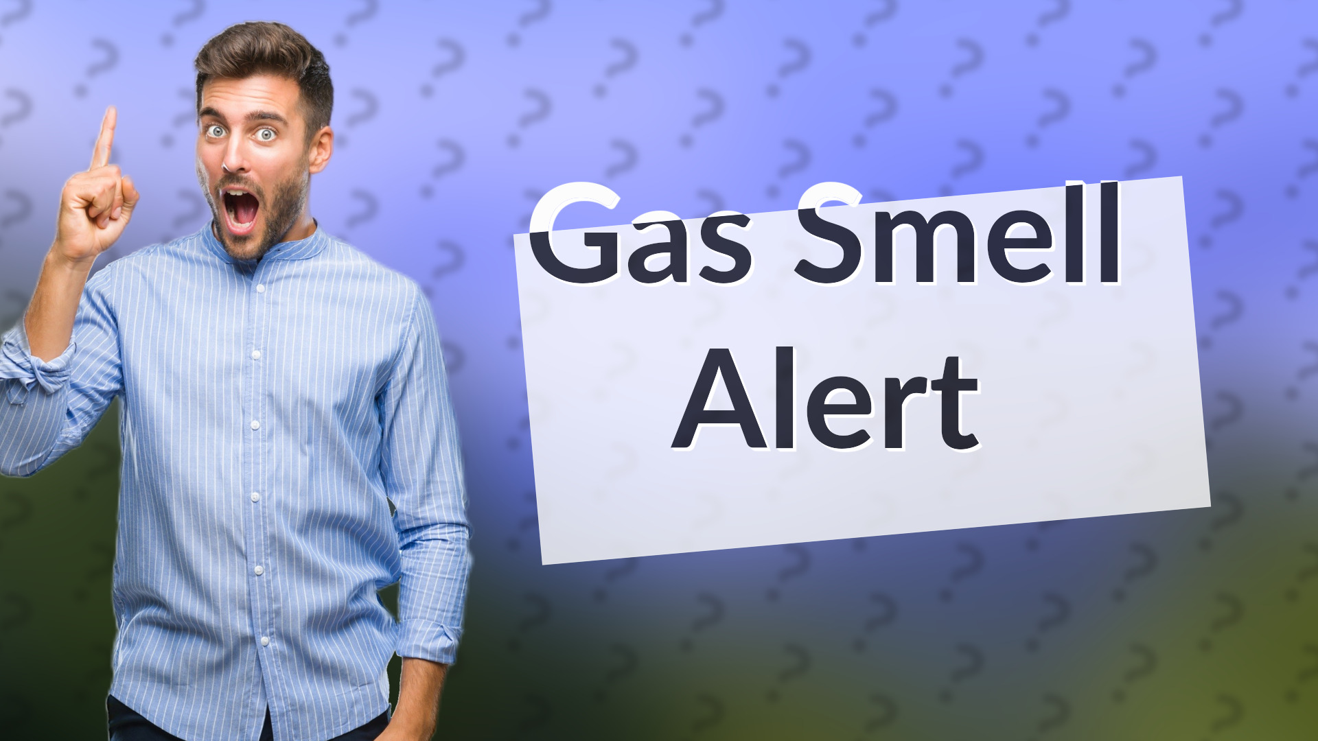 Gas Smell Alert