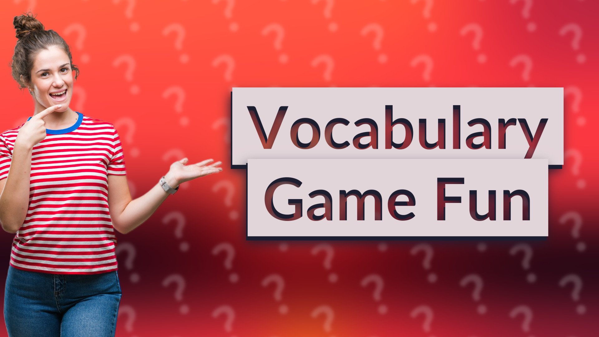 Vocabulary Game Fun