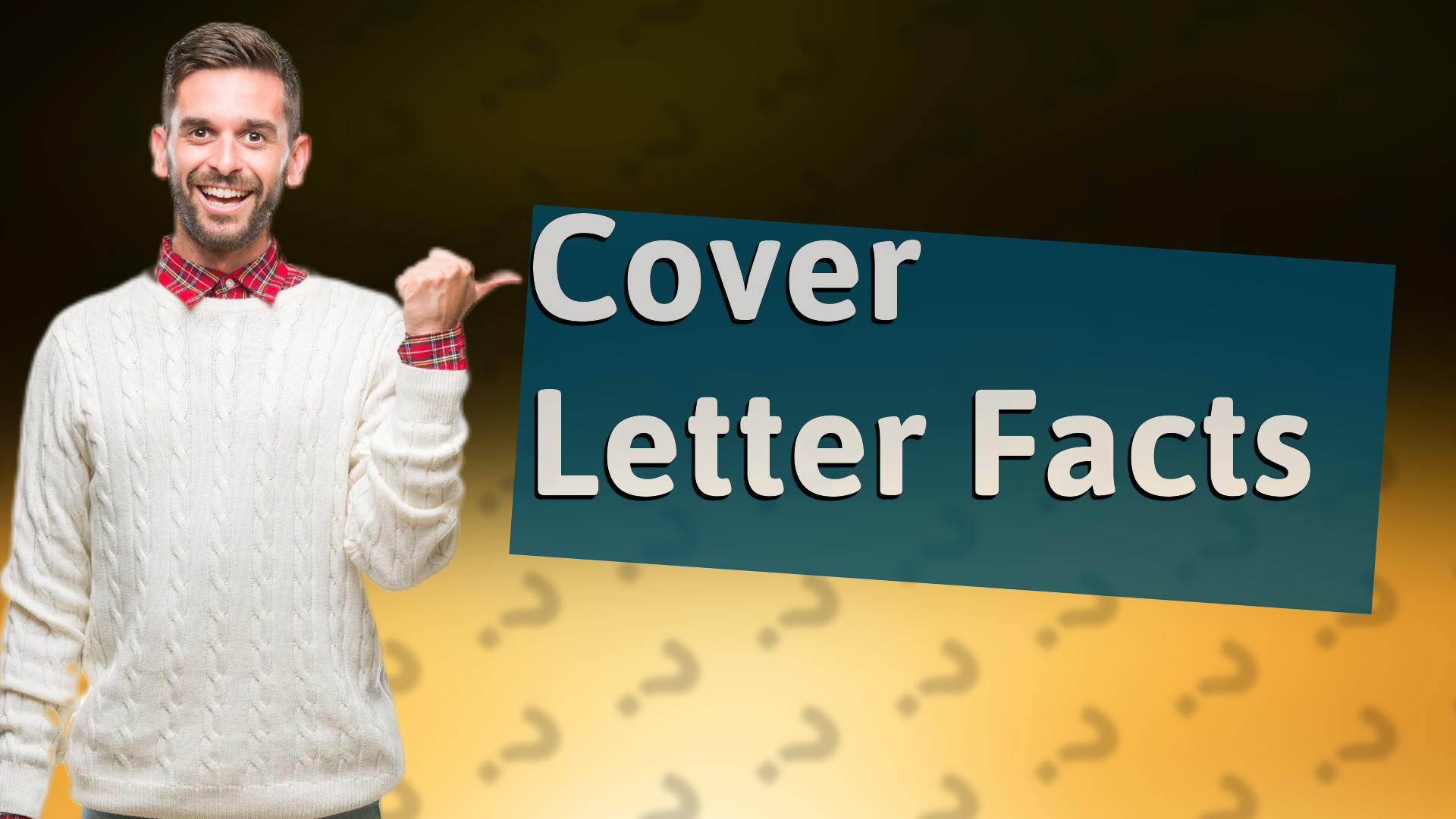 Cover Letter Facts