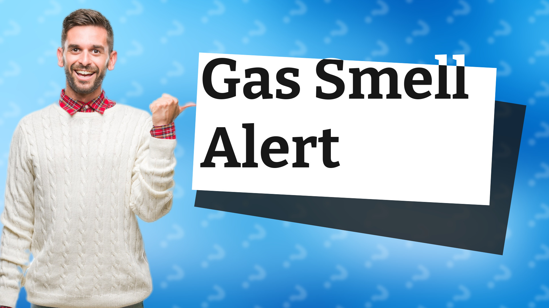 Gas Smell Alert