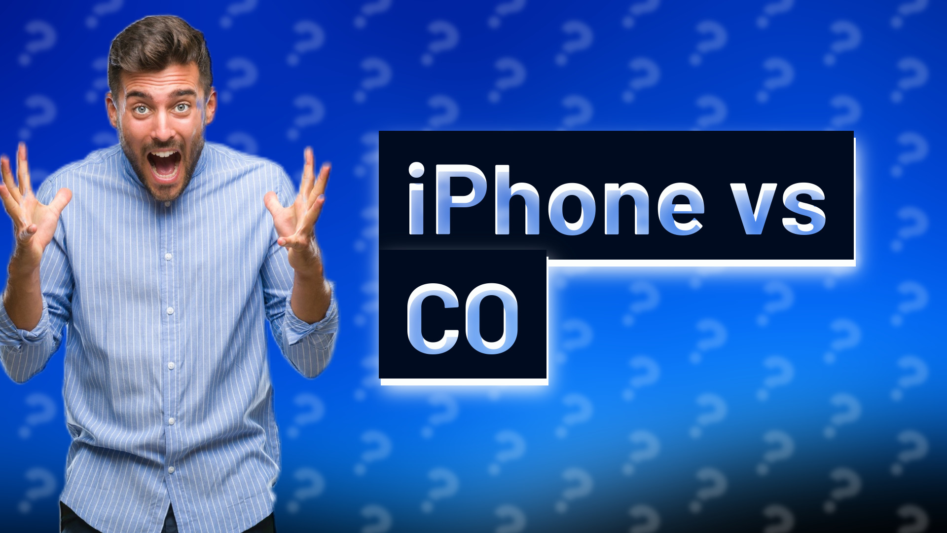 iPhone vs CO