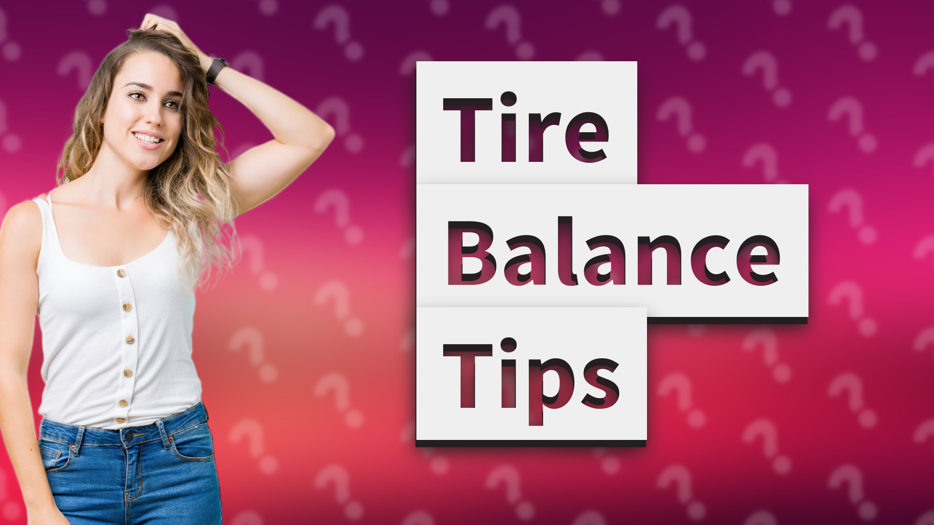 Tire Balance Tips