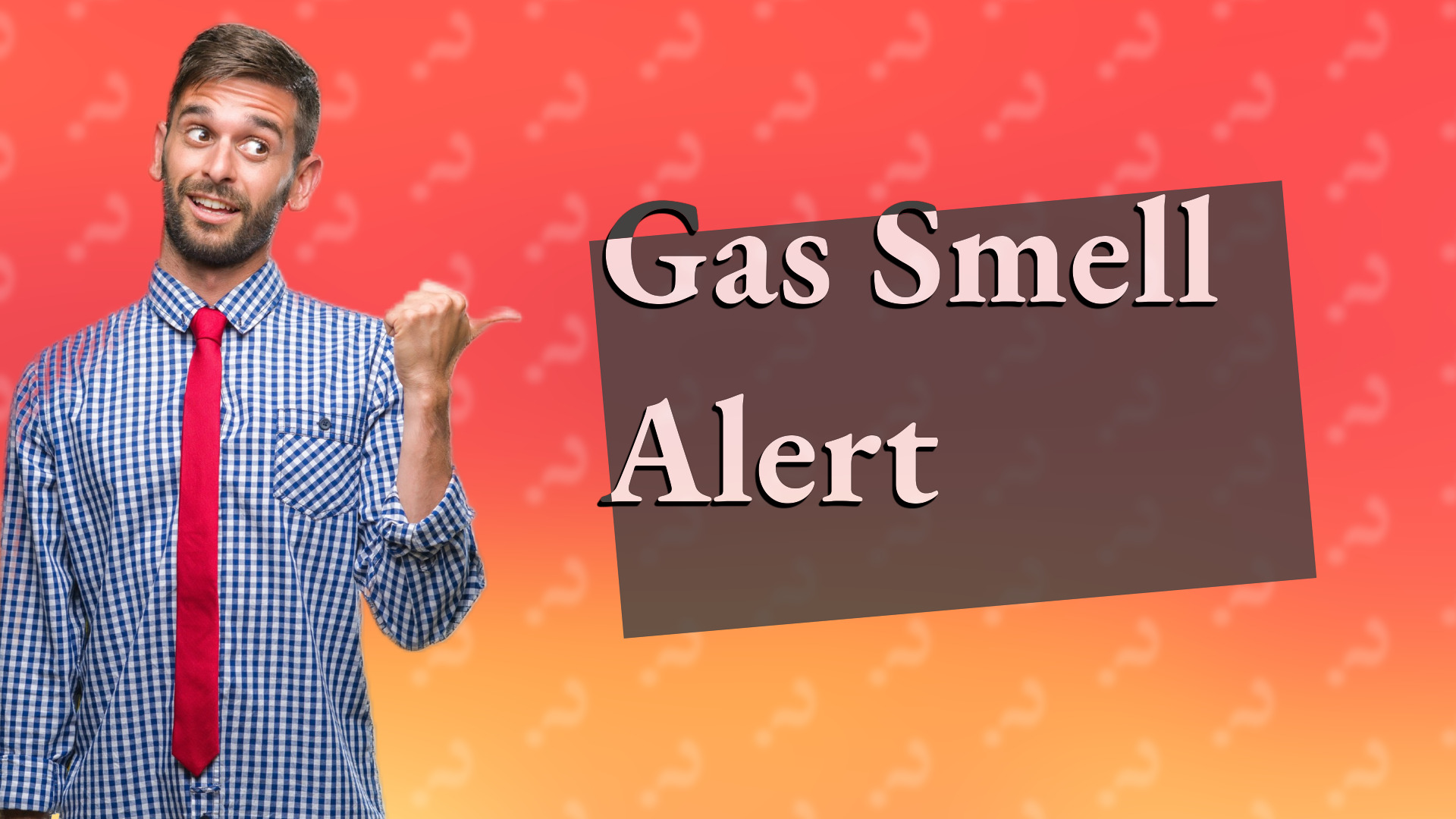 Gas Smell Alert