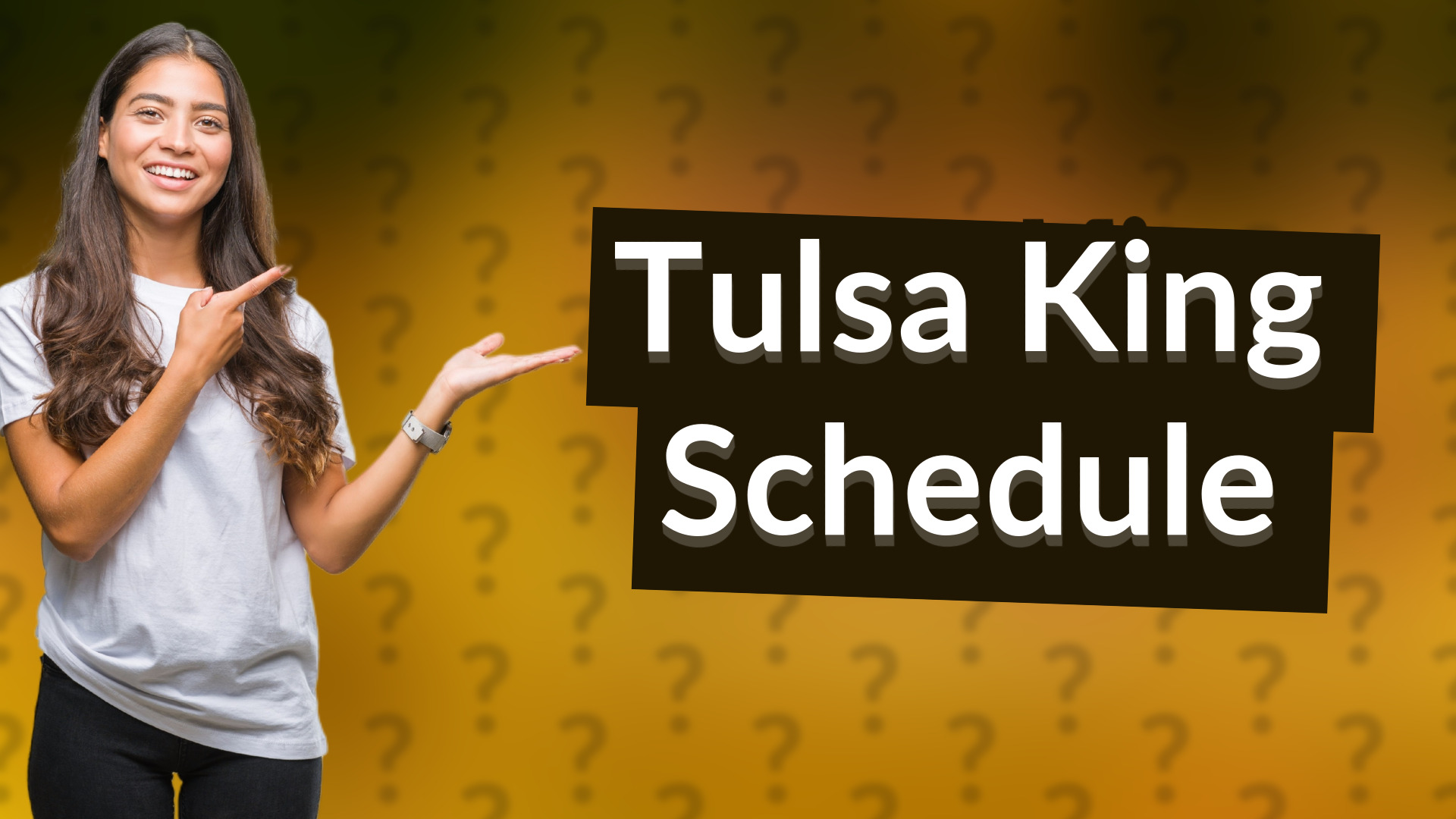 Tulsa King Schedule