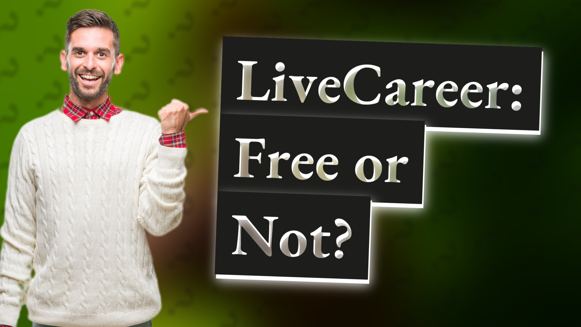 LiveCareer: Free or Not?