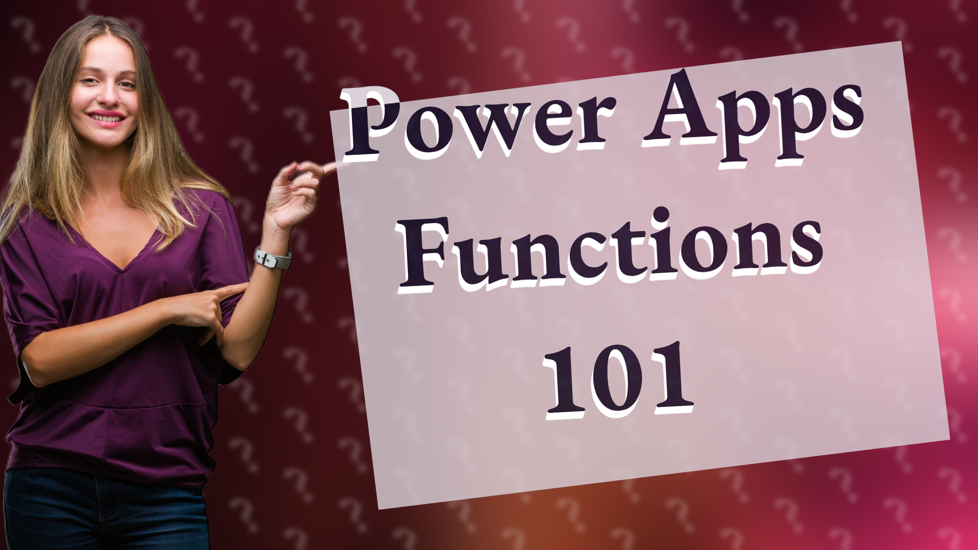 Power Apps Functions 101