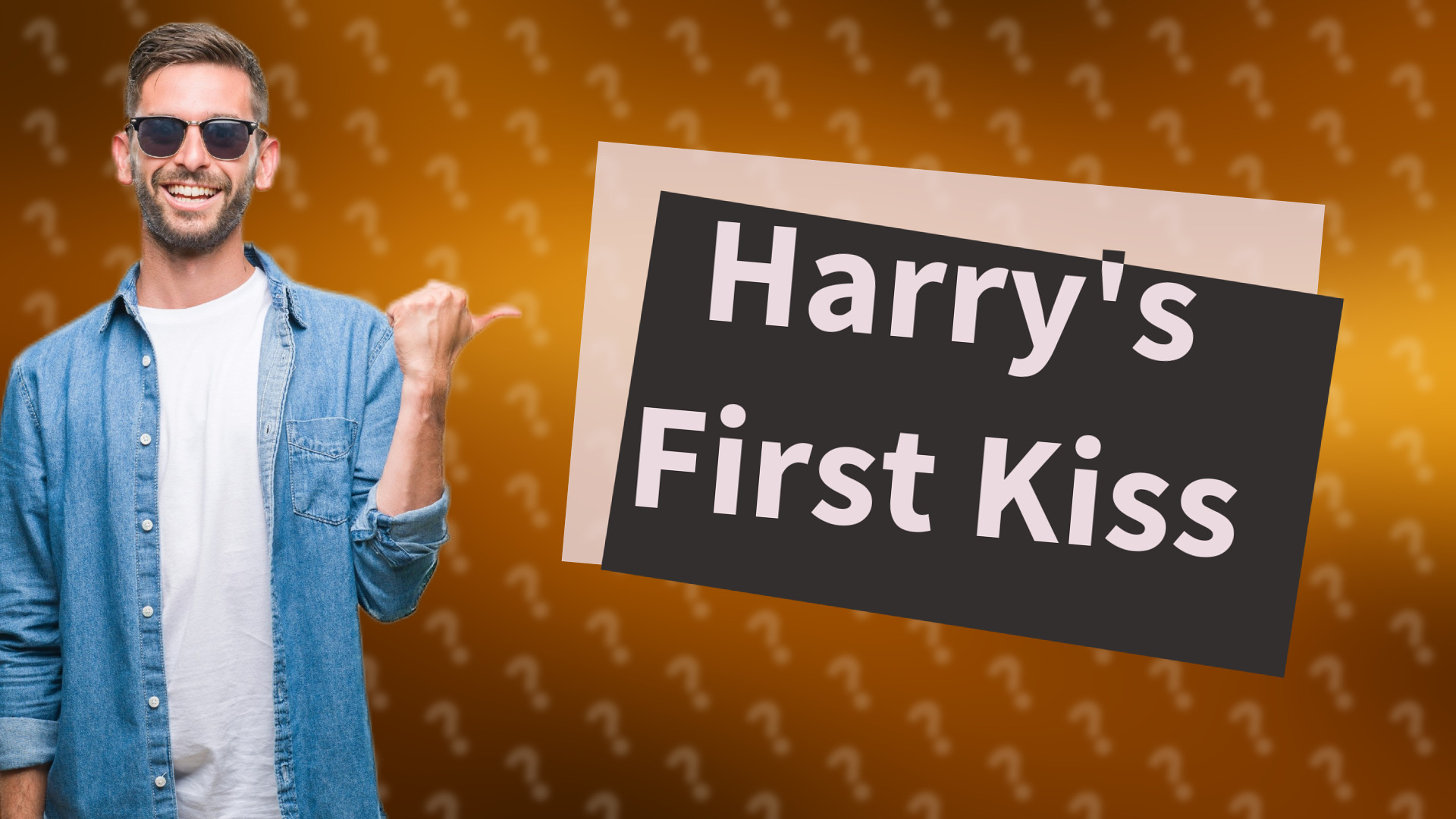 Harry's First Kiss