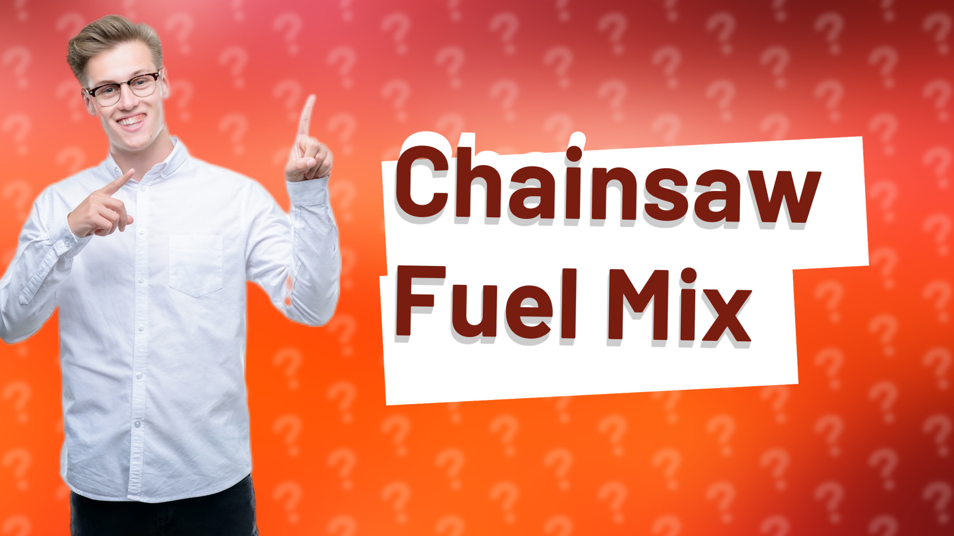 Chainsaw Fuel Mix