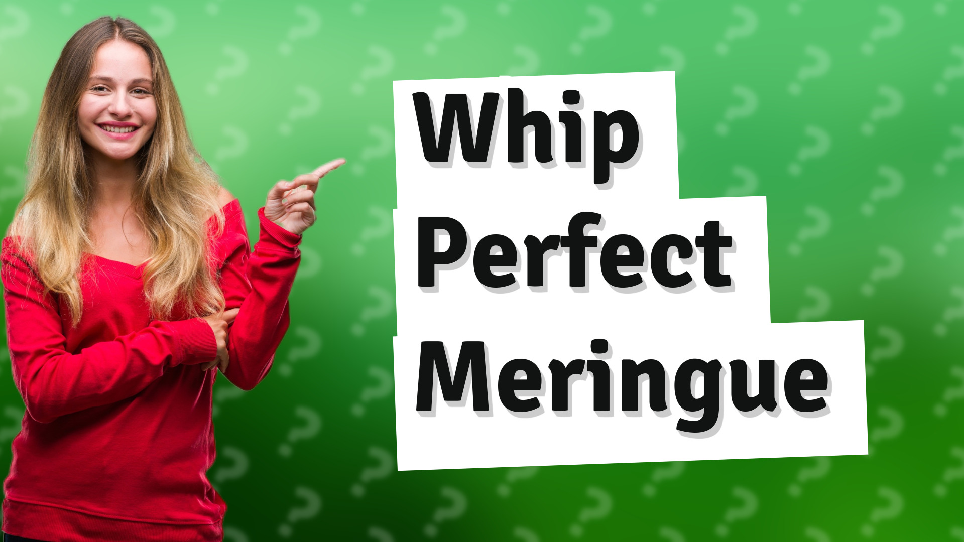 Whip Perfect Meringue