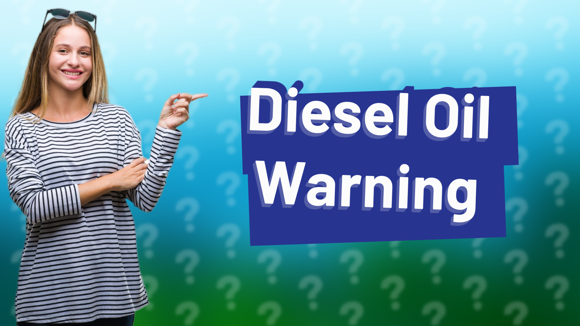 Diesel Oil Warning