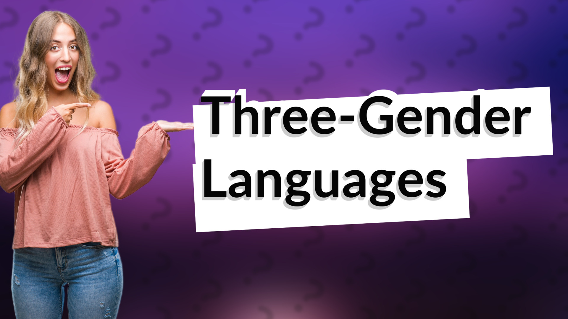 Three-Gender Languages