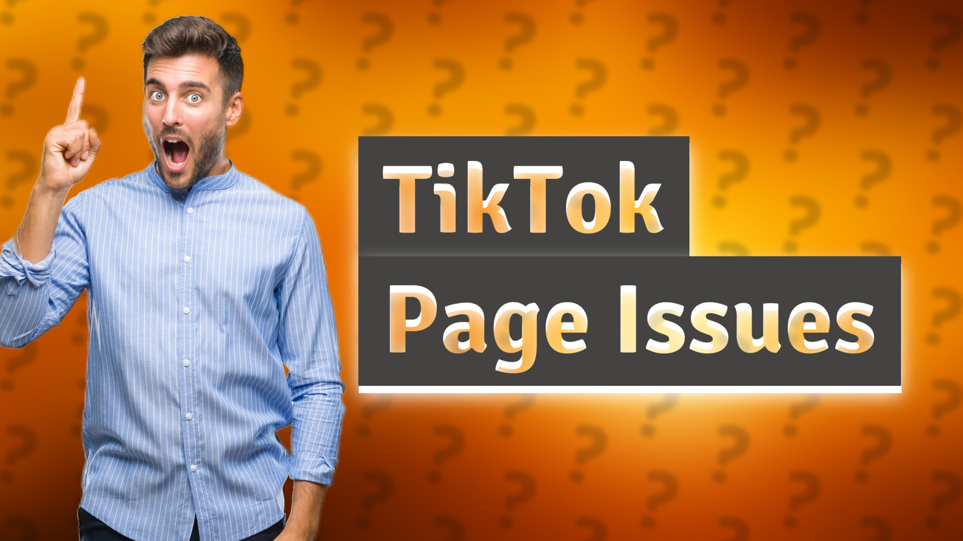 TikTok Page Issues