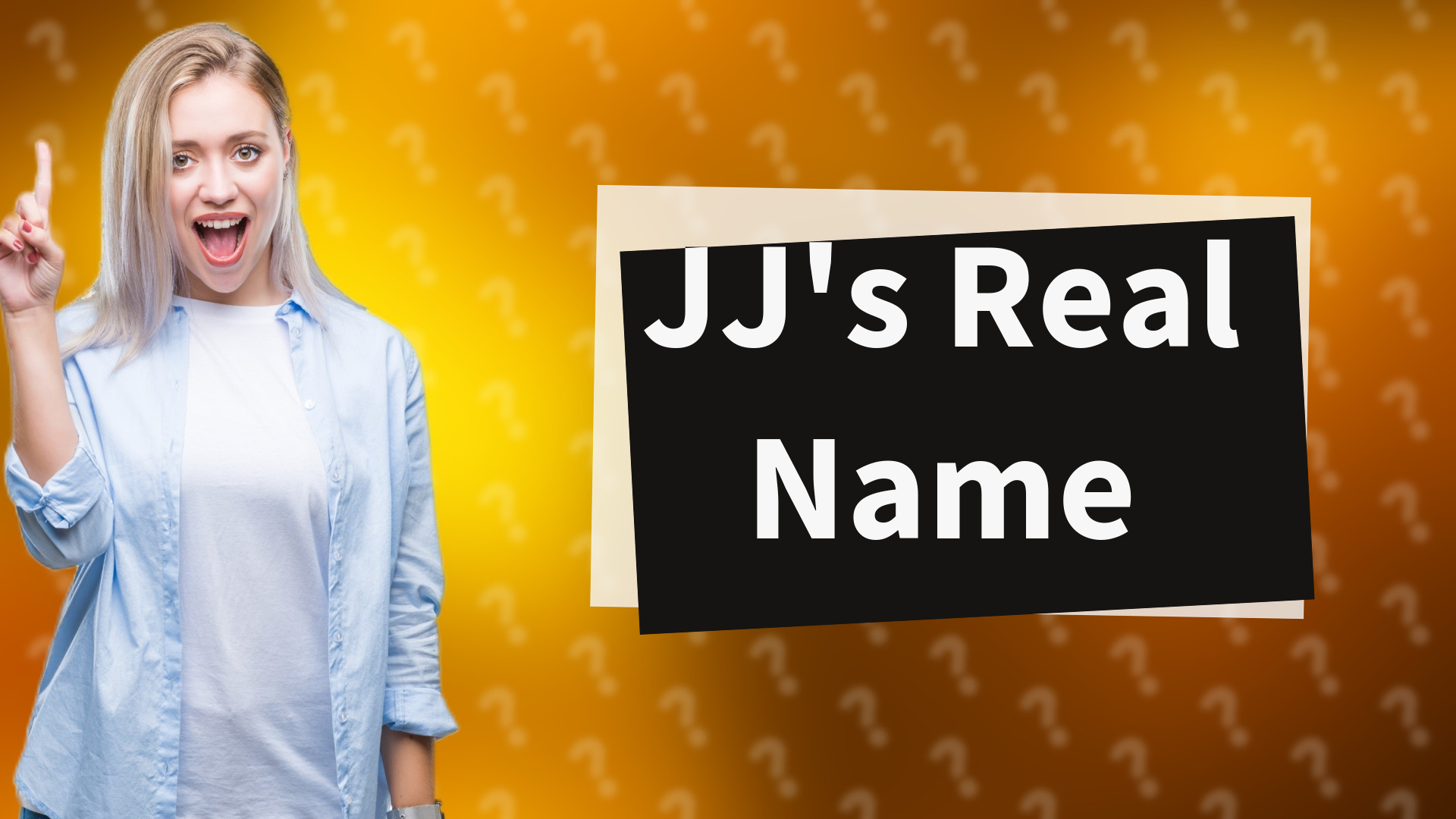 JJ's Real Name