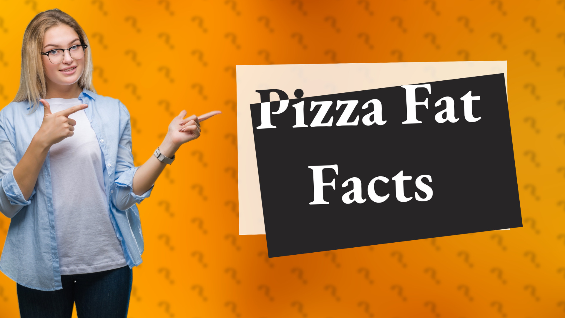 Pizza Fat Facts