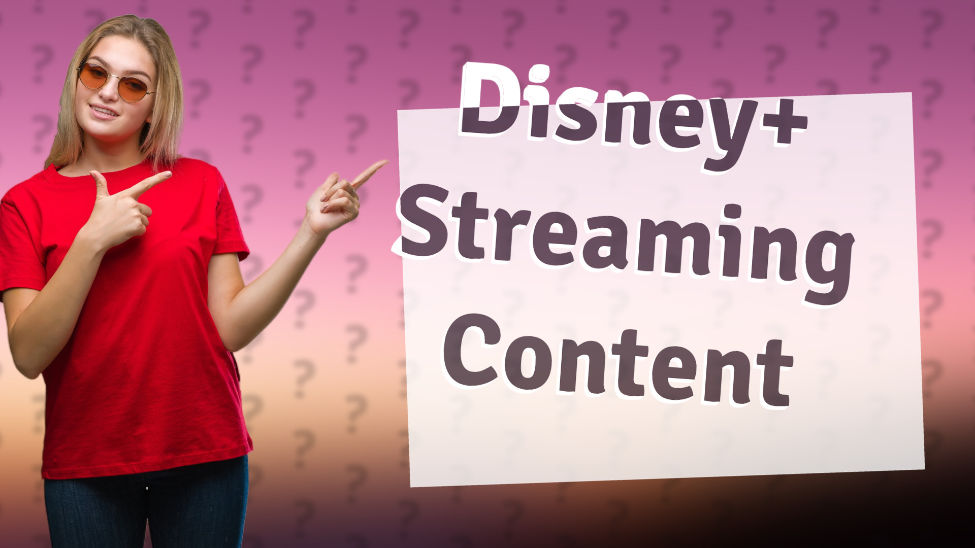 Disney+ Streaming Content