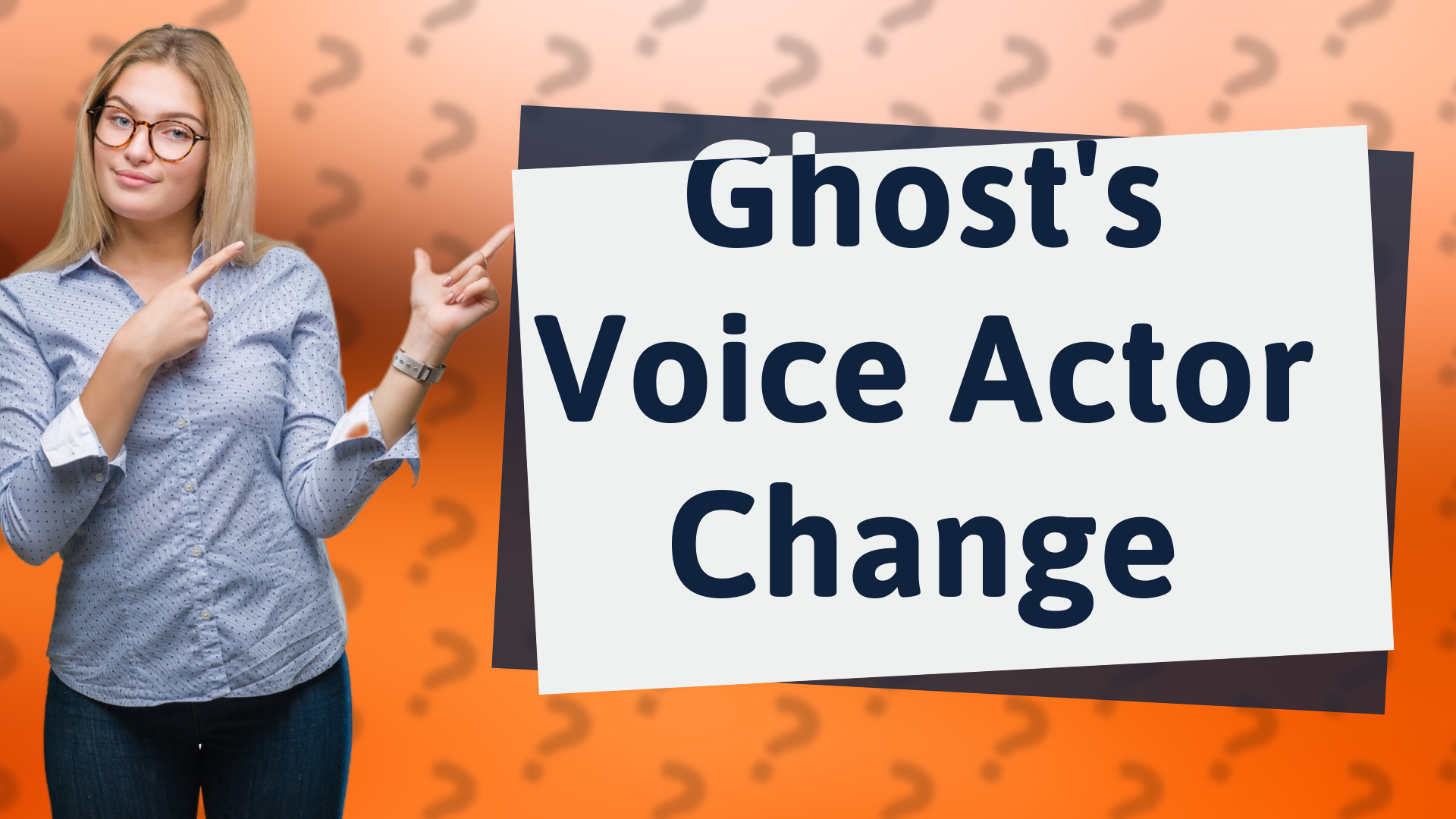 Ghost's Voice Actor Change