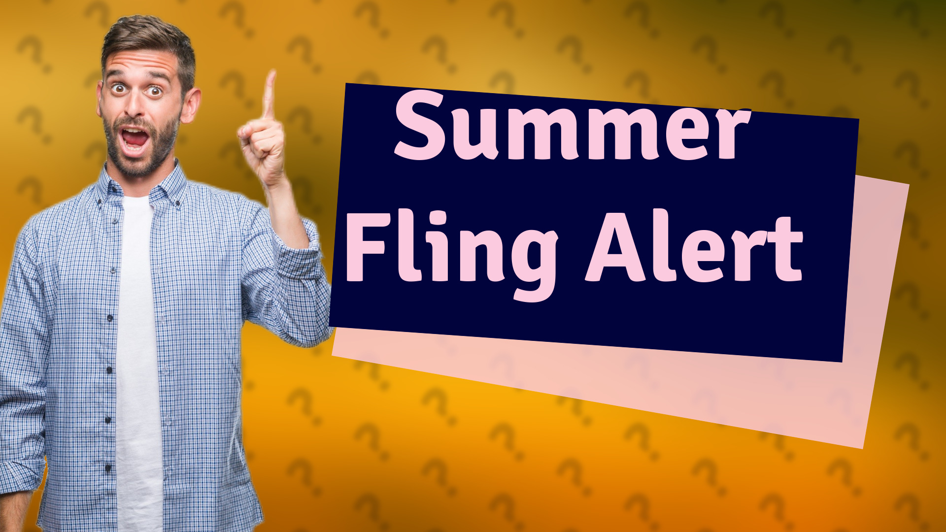 Summer Fling Alert