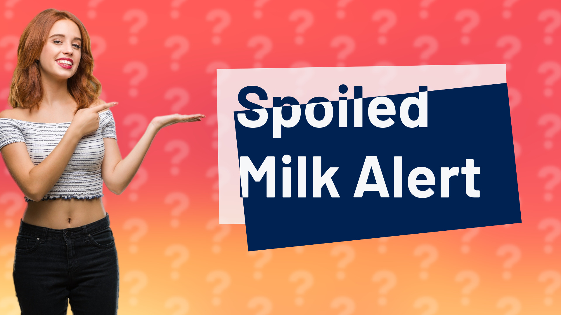 Spoiled Milk Alert