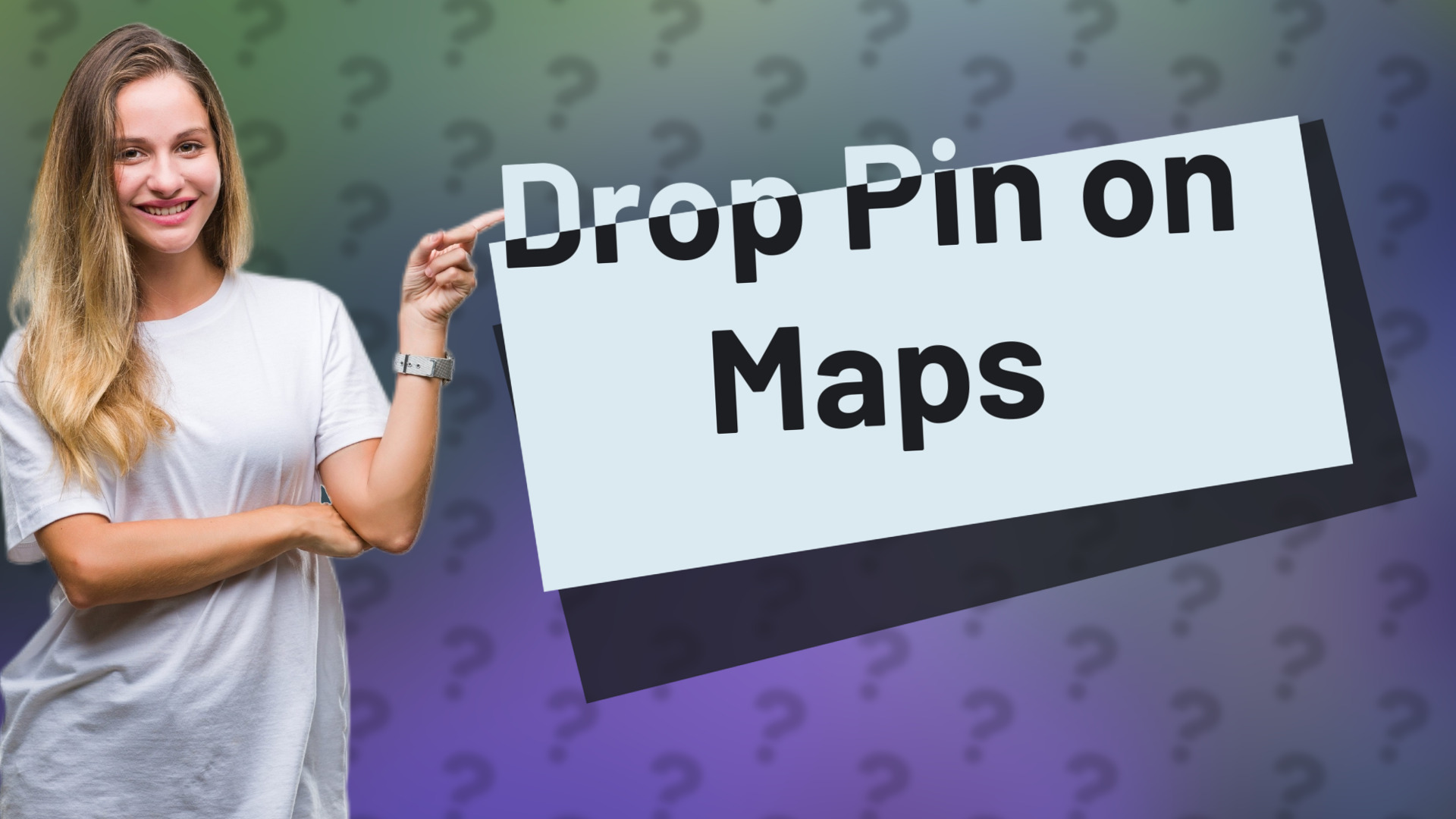 Drop Pin on Maps
