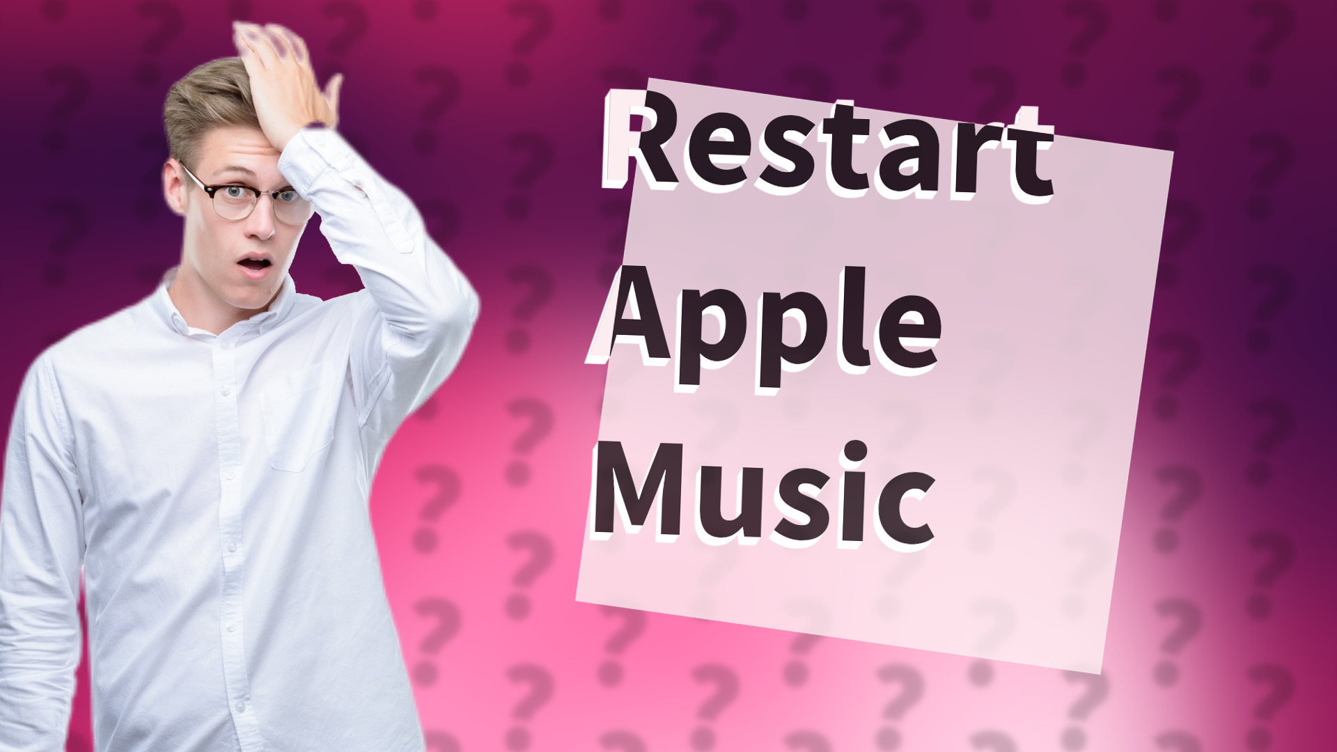 Restart Apple Music