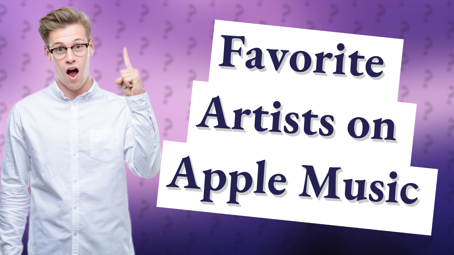 Favorite Artists on Apple Music