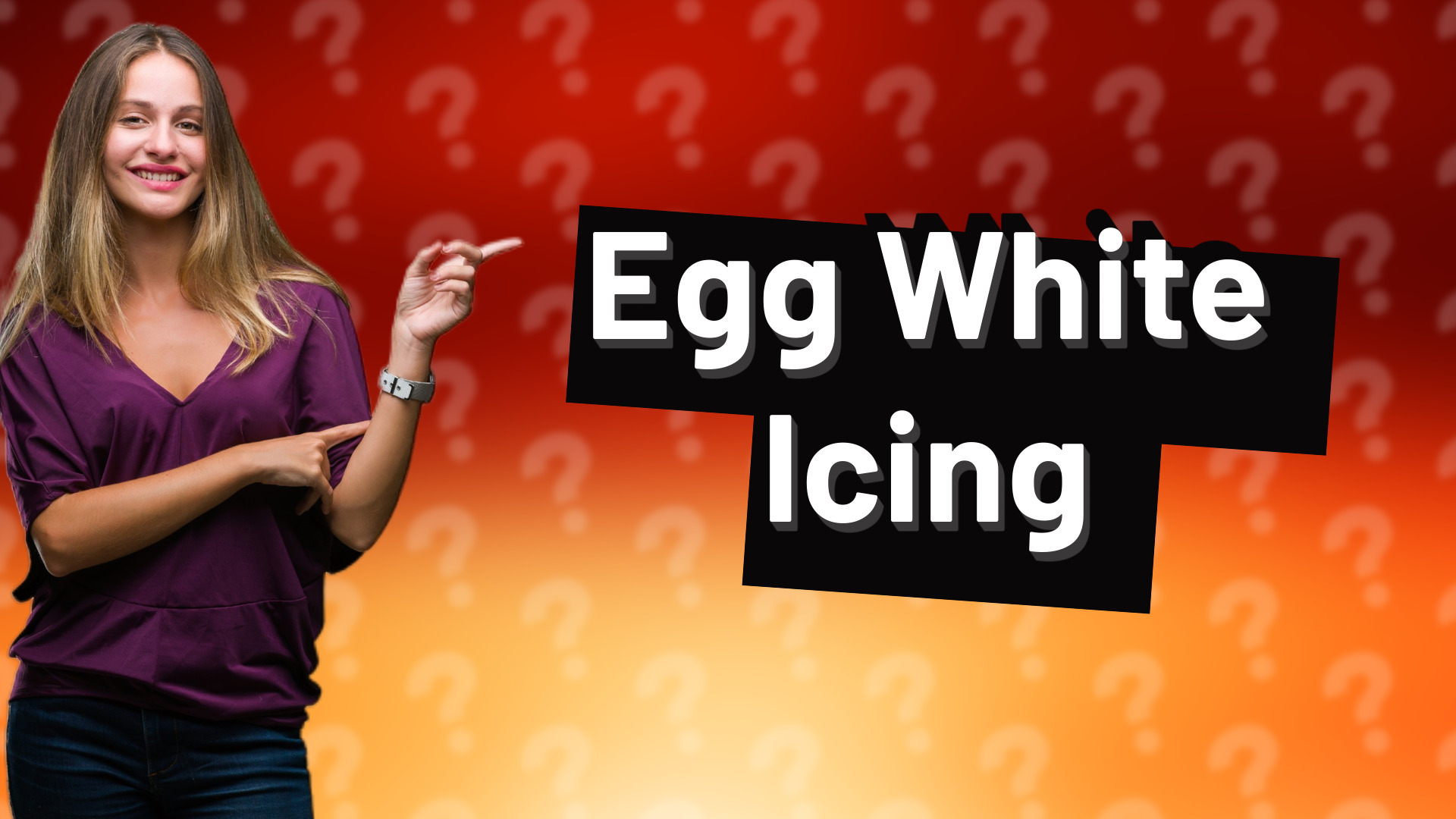 Egg White Icing