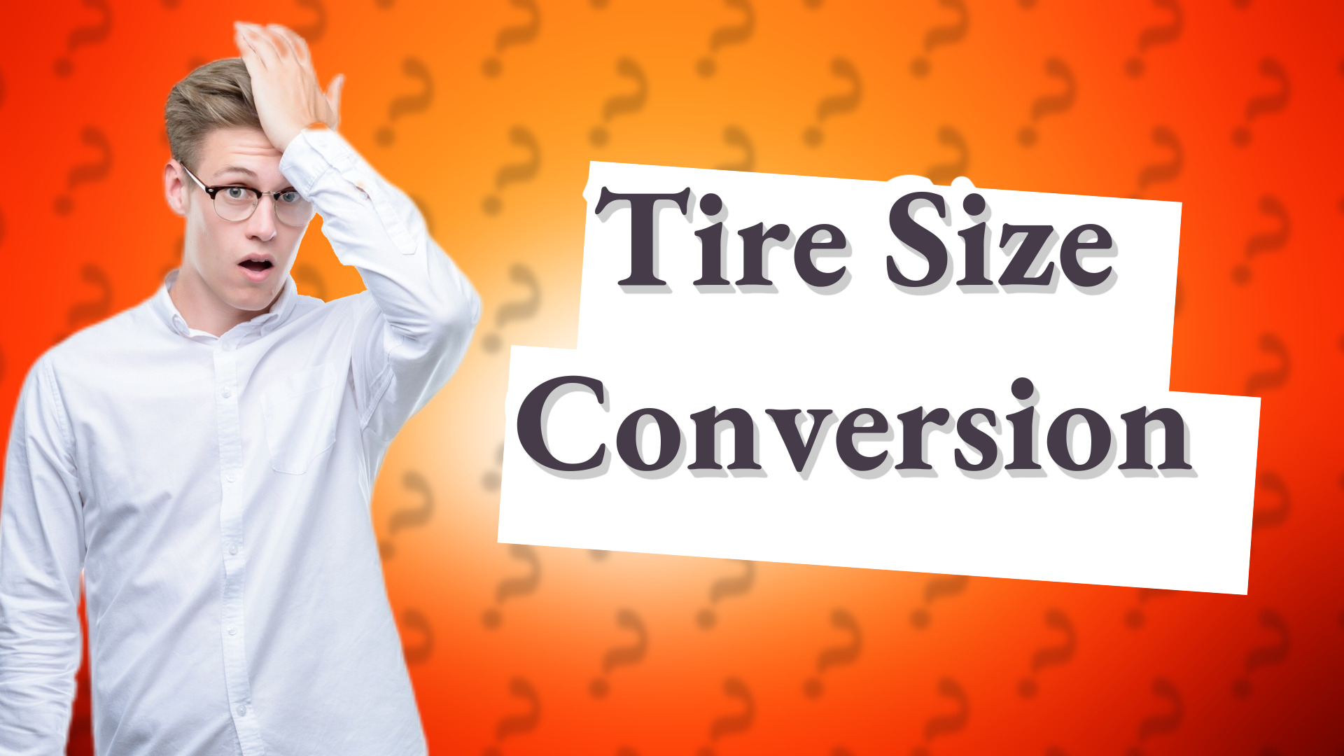 Tire Size Conversion