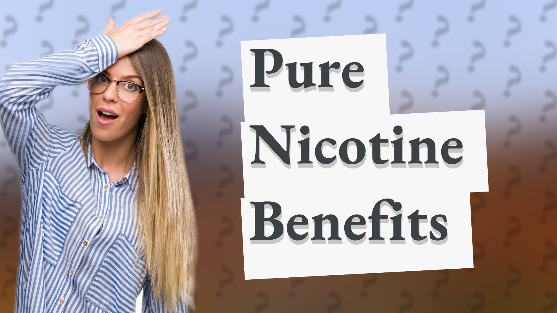 Pure Nicotine Benefits