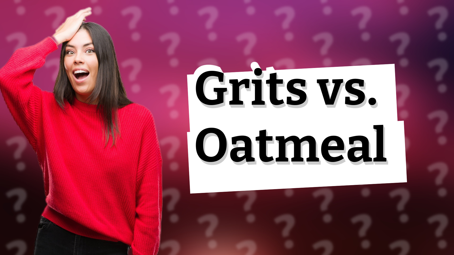 Grits vs. Oatmeal