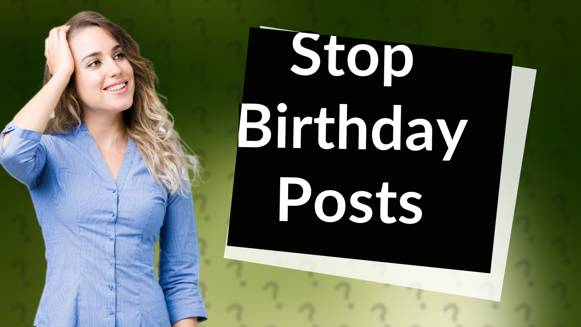 Stop Birthday Posts