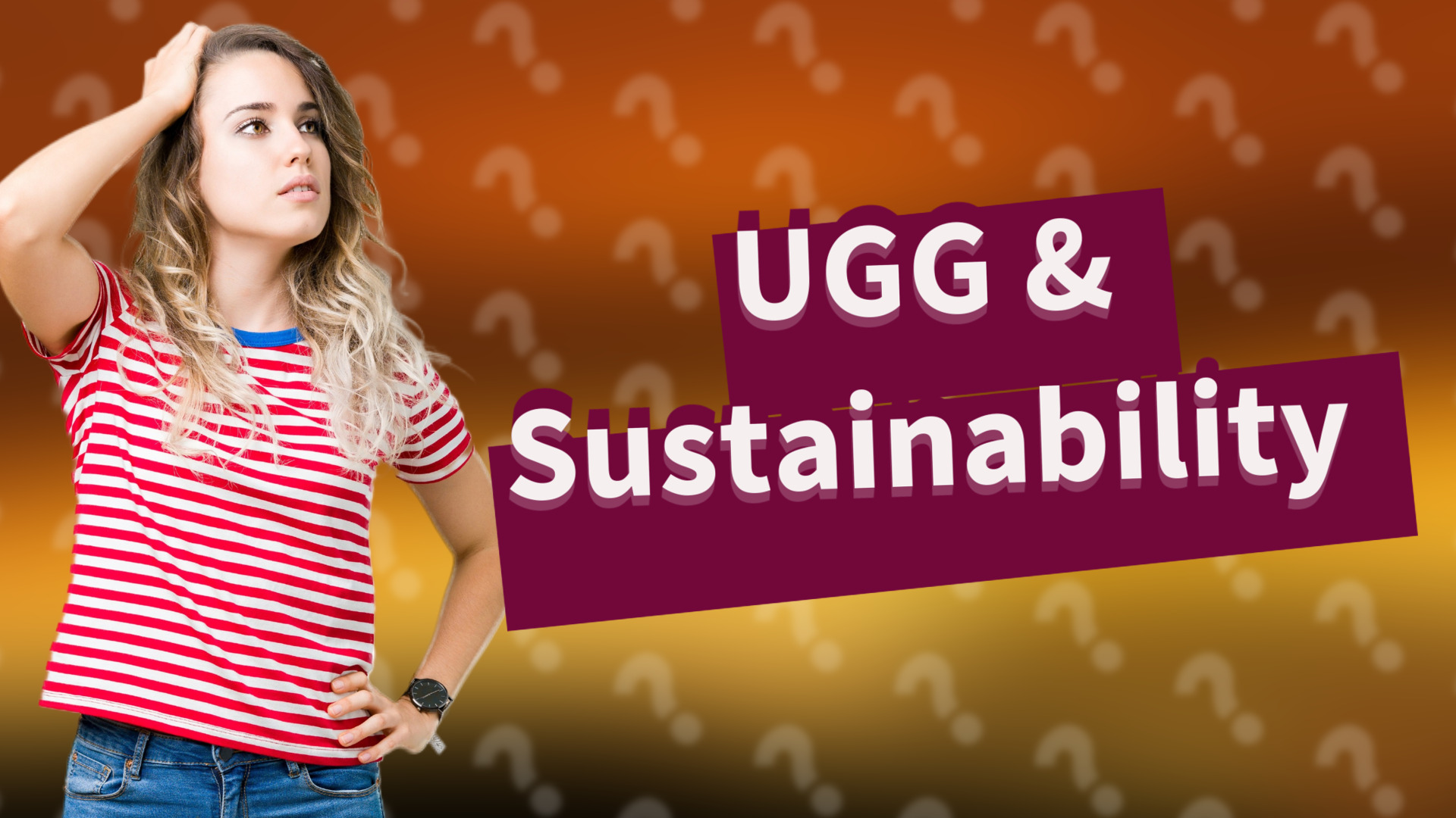 UGG & Sustainability