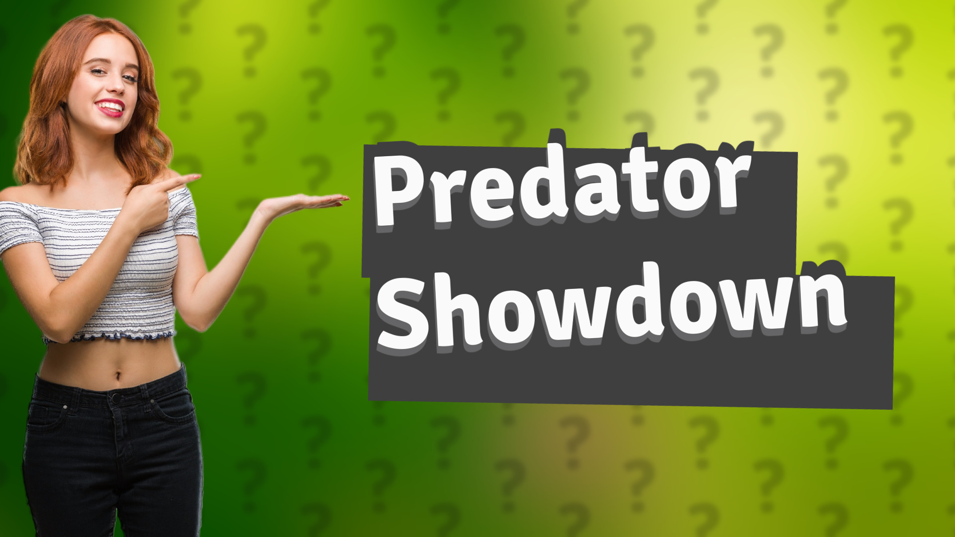 Predator Showdown
