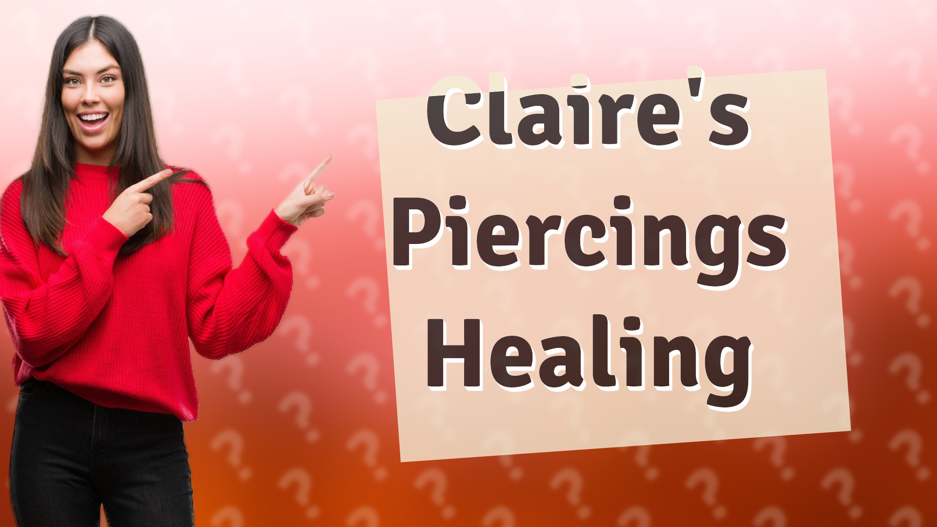 Claire's Piercings Healing