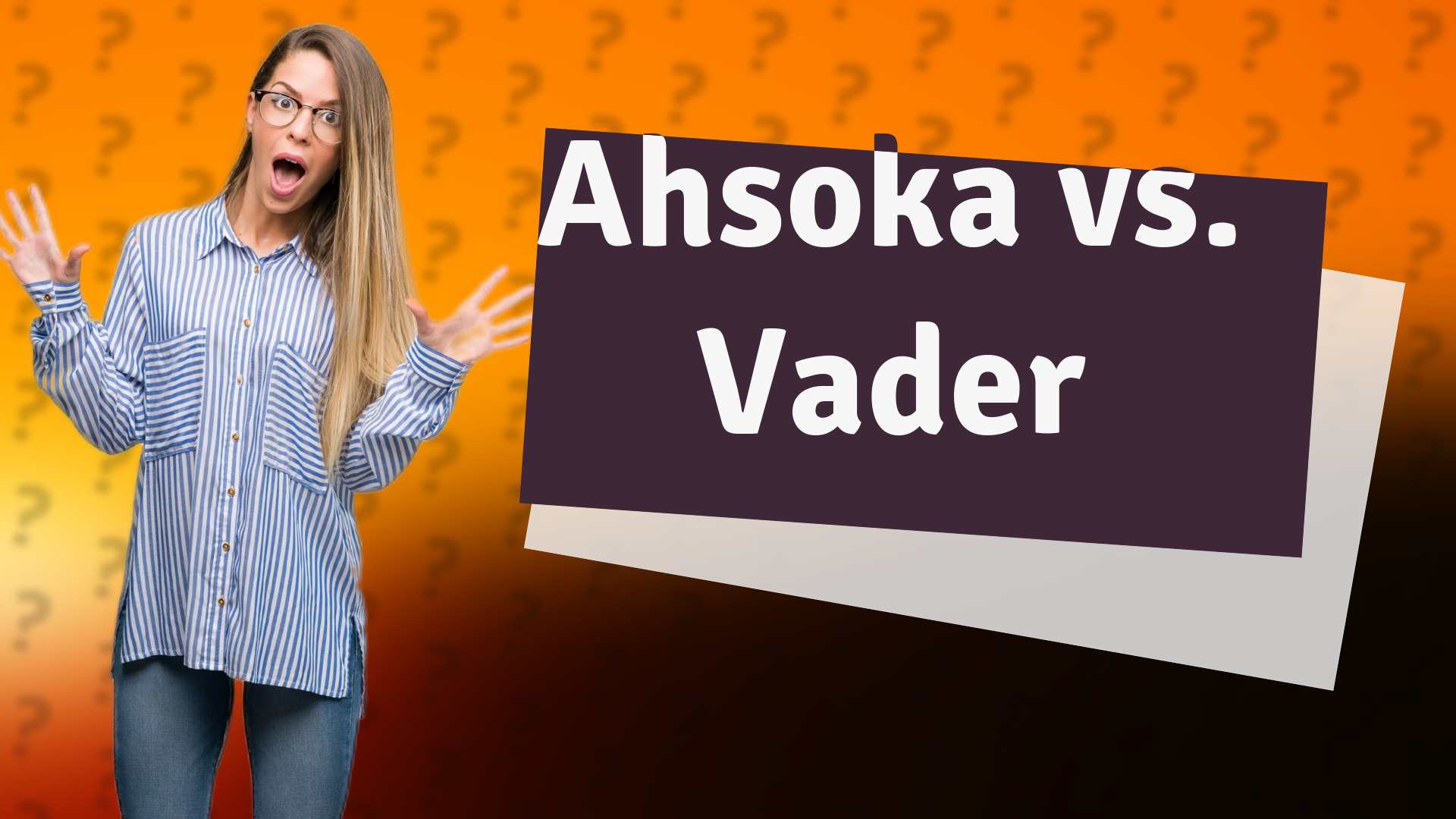 Ahsoka vs. Vader