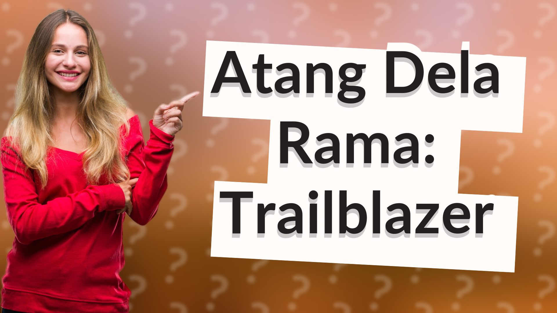 Atang Dela Rama: Trailblazer