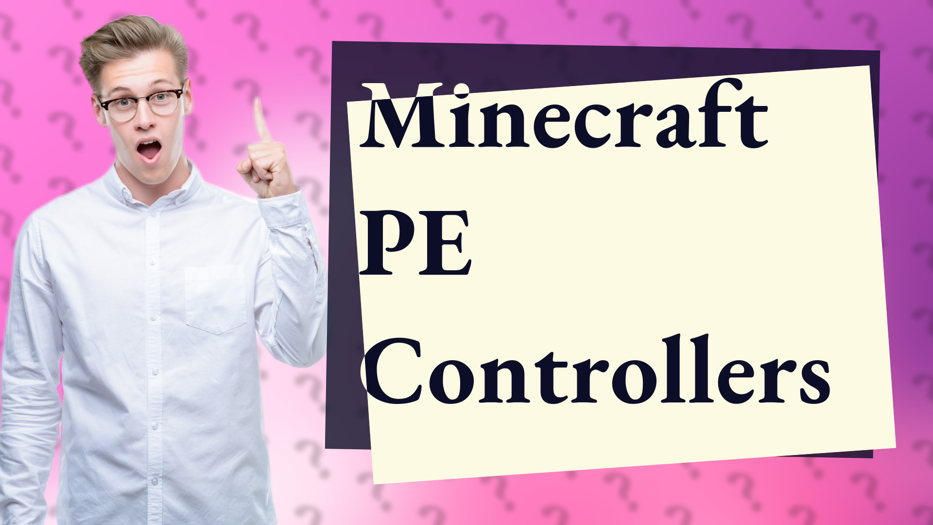 Minecraft PE Controllers