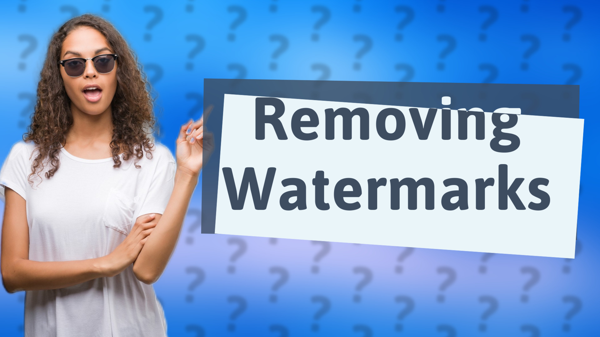 Removing Watermarks