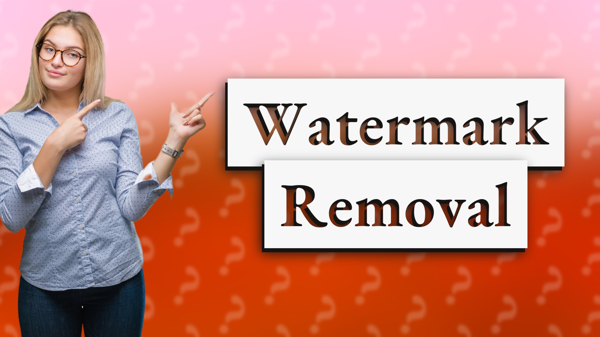 Watermark Removal