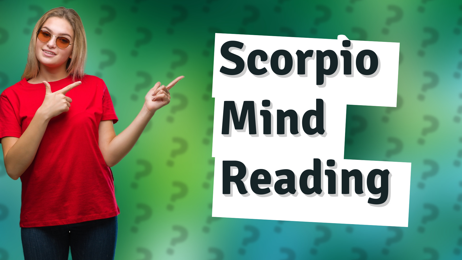 Scorpio Mind Reading