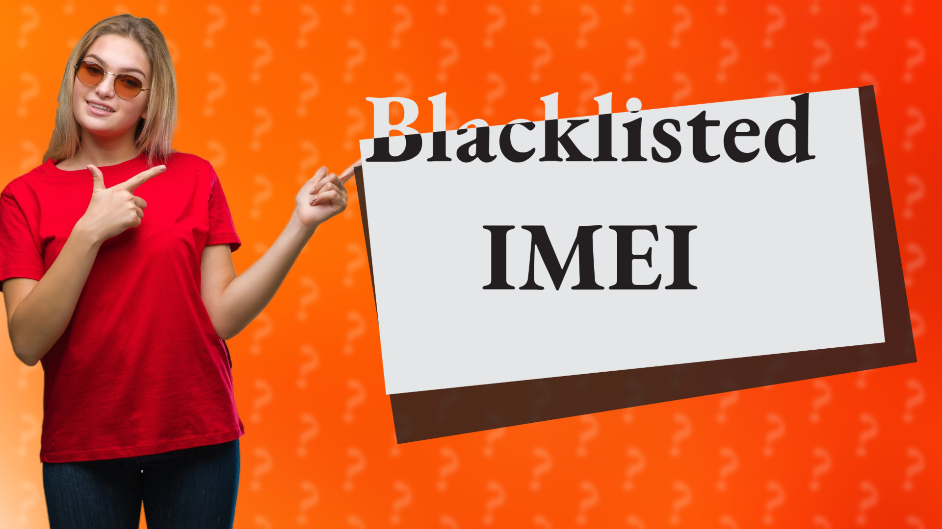 Blacklisted IMEI
