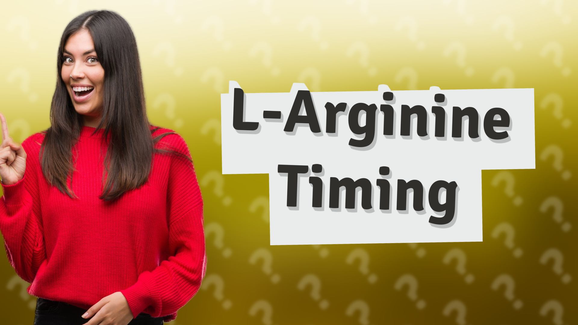 L-Arginine Timing