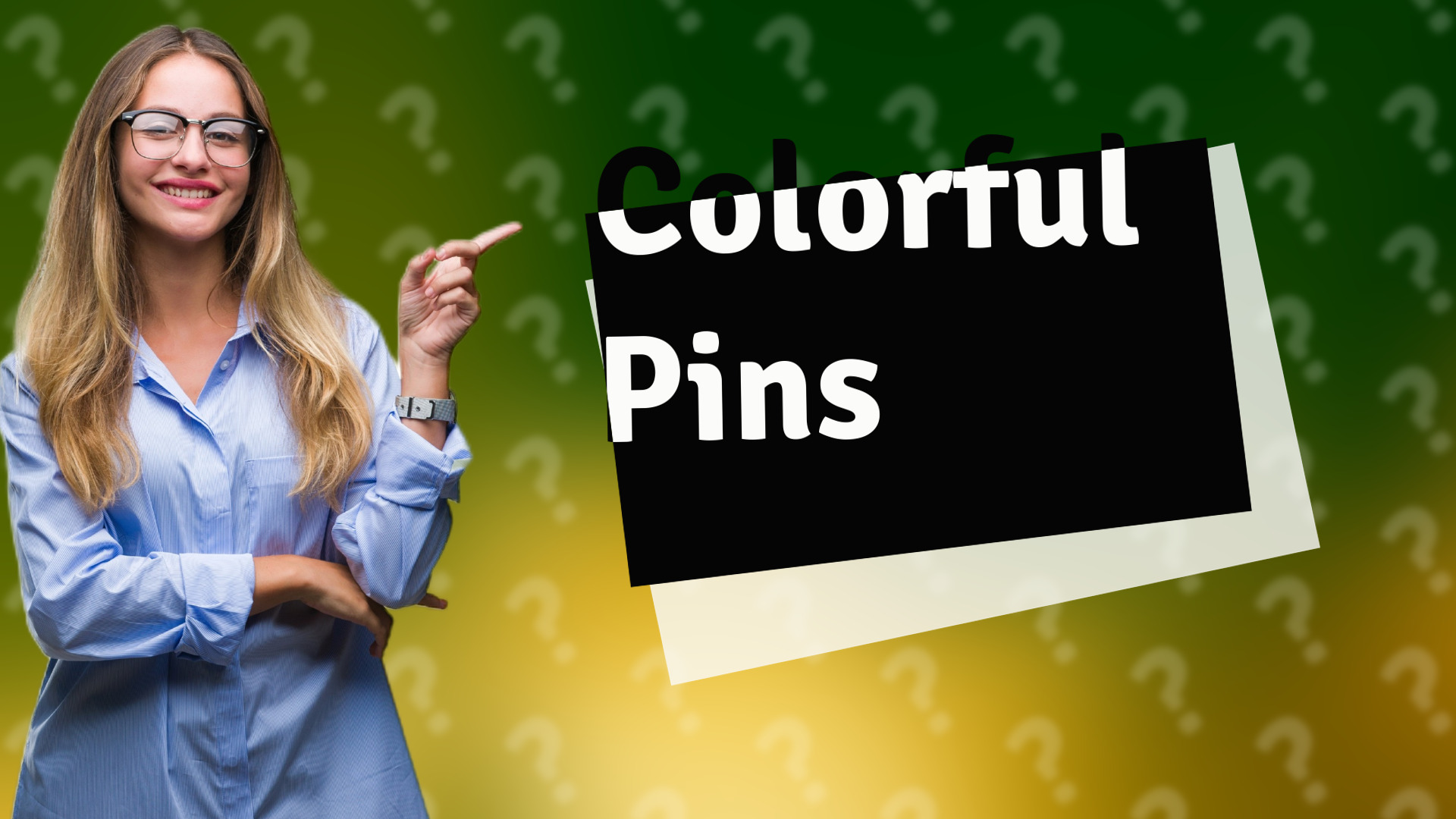 Colorful Pins