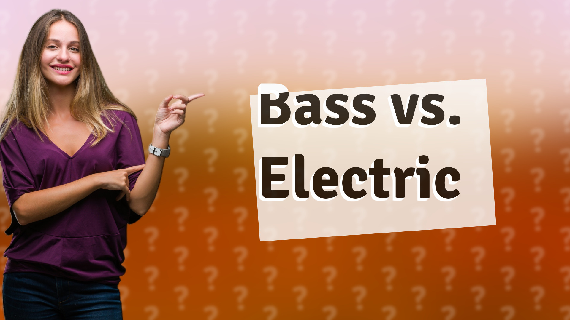 Bass vs. Electric