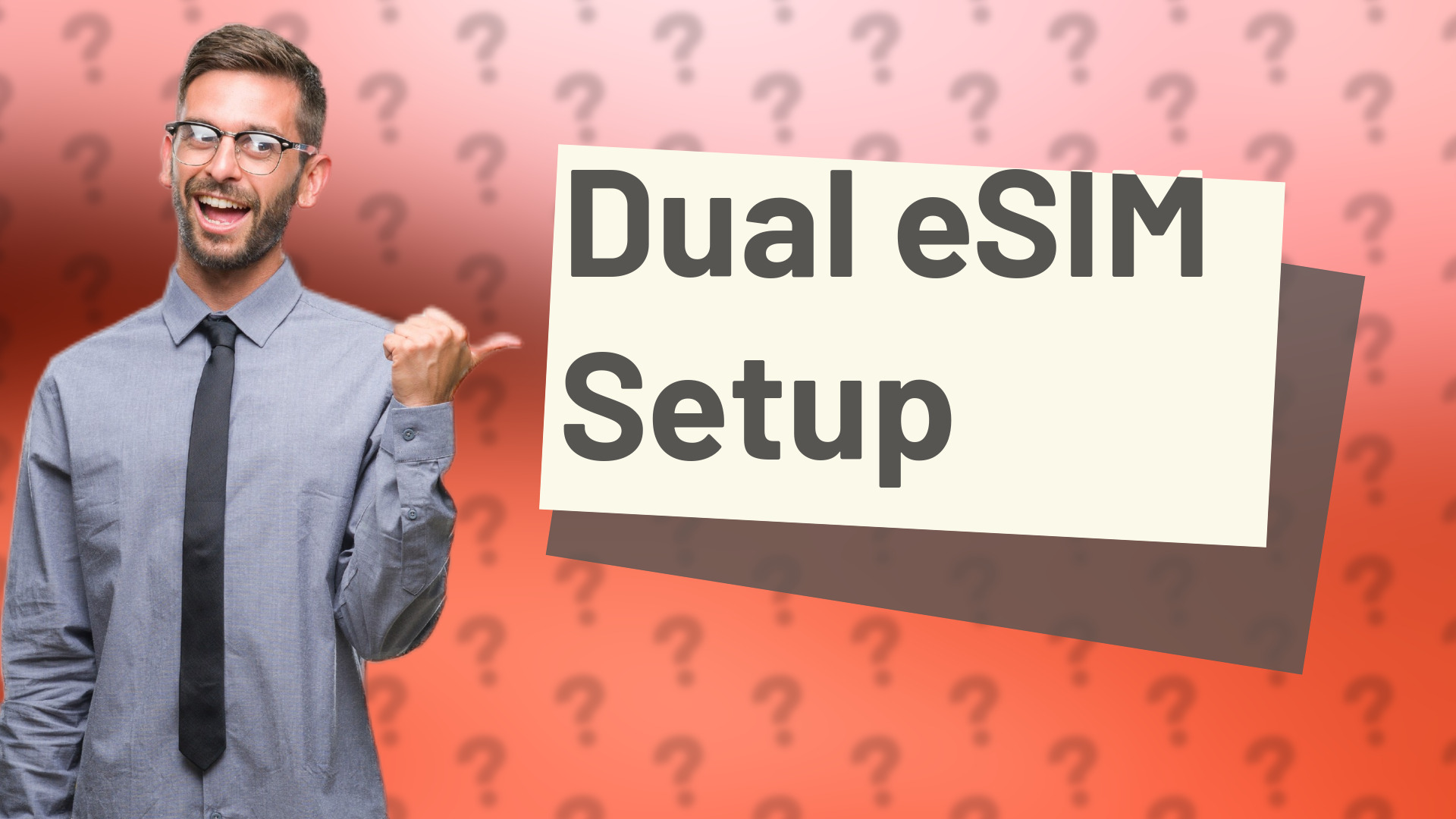Dual eSIM Setup