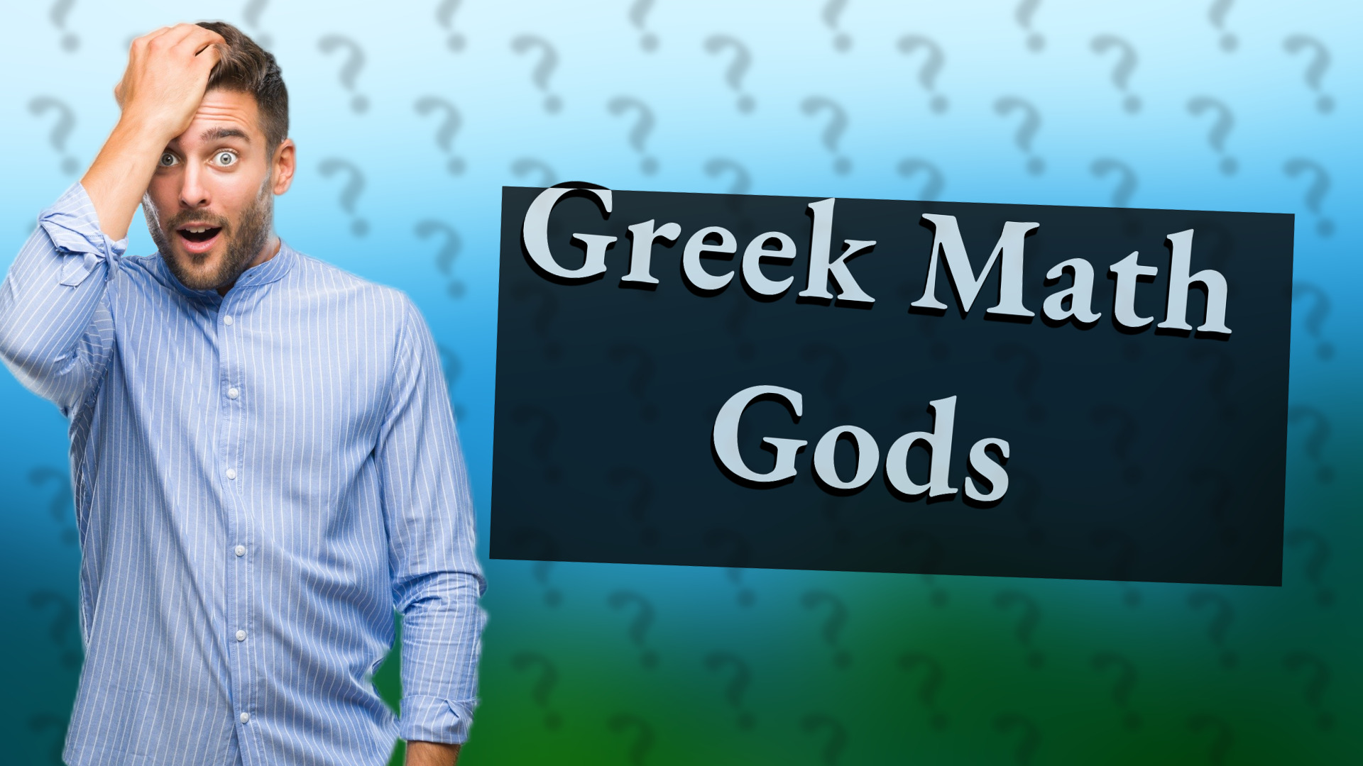 Greek Math Gods