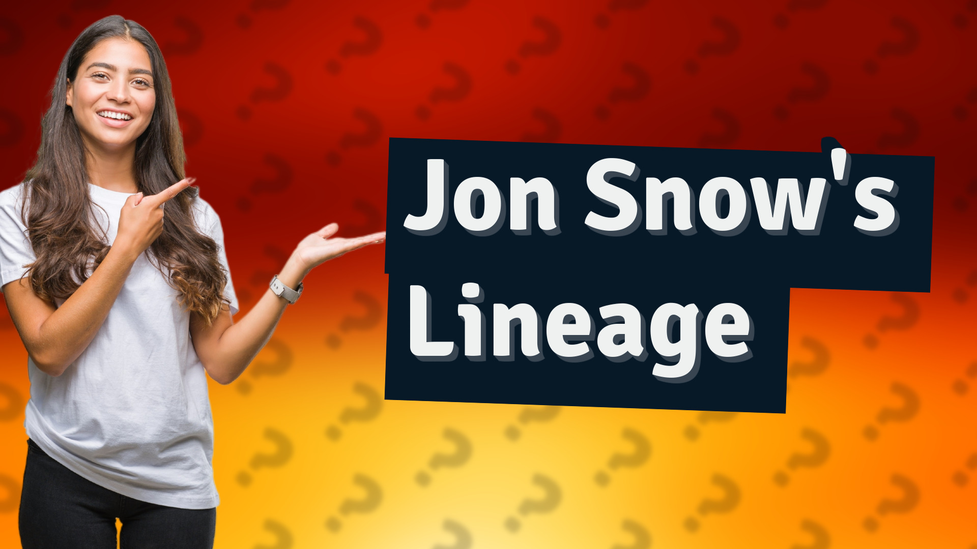 Jon Snow's Lineage